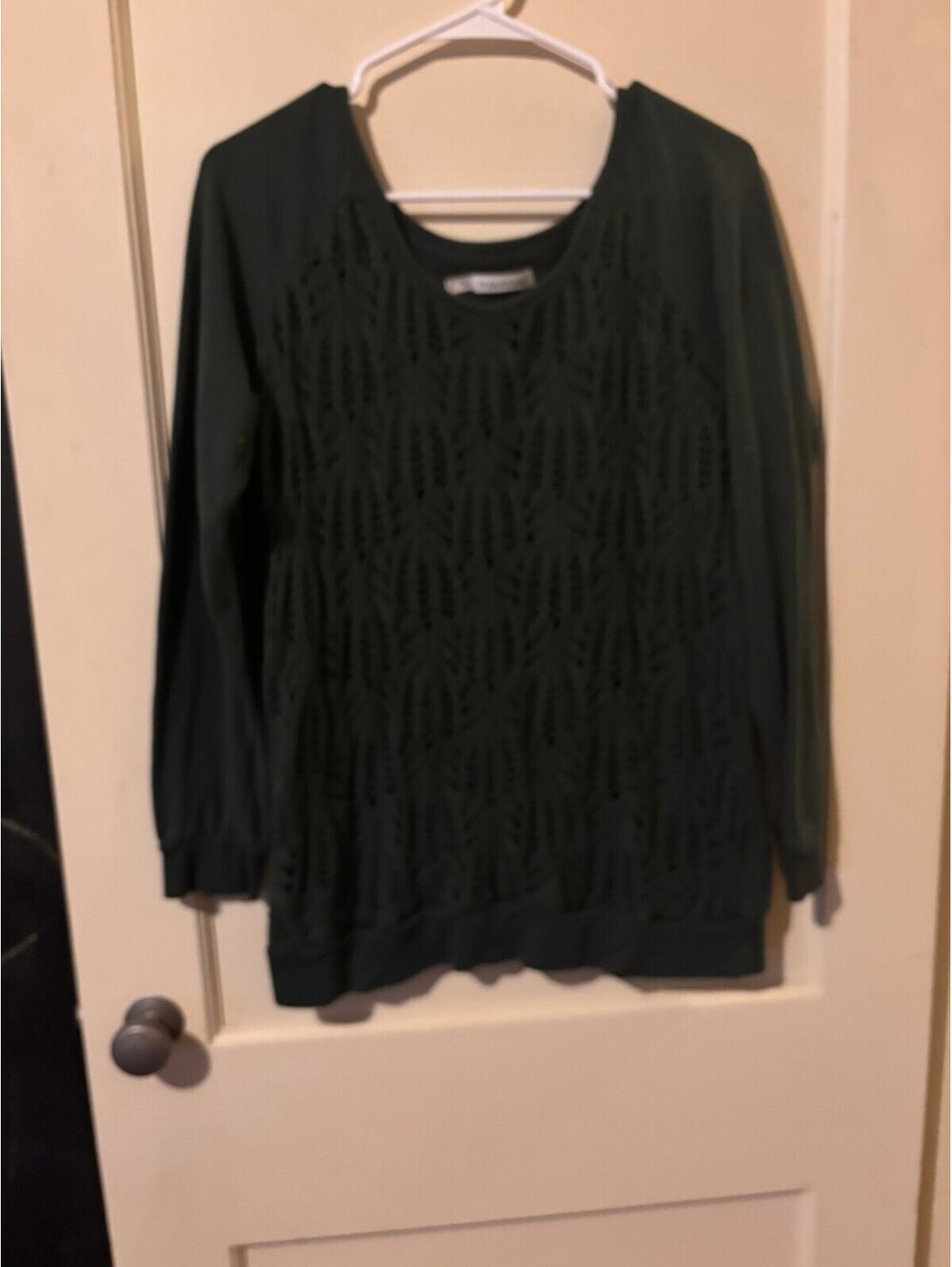 Maurices Dark Green Knit Pullover Sweater Size 0
